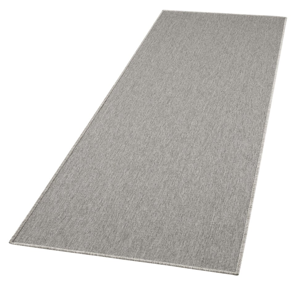 Binnen- en buitenloper - Sisal-look Grijs