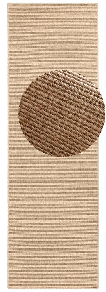 Binnen- en buitenloper - Sisal-look Beige Binnen- en buitenloper - Sisal-look Beige