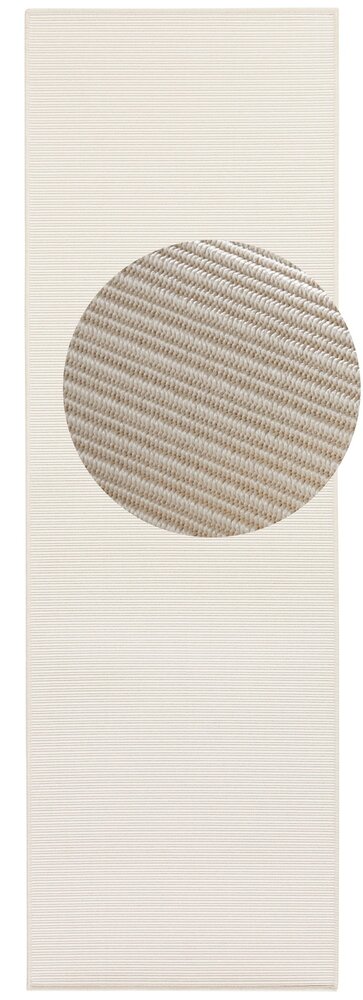 Binnen- en buitenloper - Sisal-look Crème Binnen- en buitenloper - Sisal-look Crème