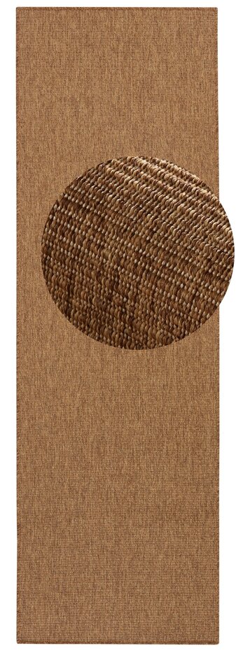 Binnen- en buitenloper - Sisal-look Bruin Binnen- en buitenloper - Sisal-look Bruin