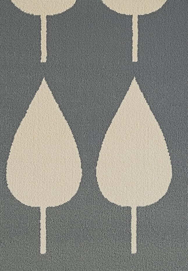 Kindervloerkleed - Lovely Leaves Blauw/Beige Kindervloerkleed - Lovely Leaves Blauw/Beige