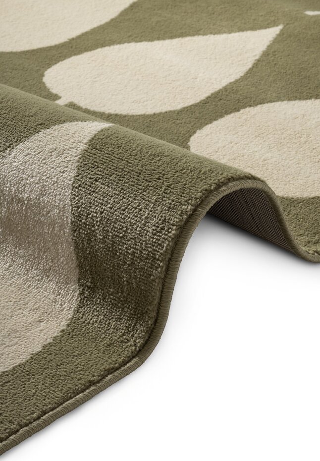 Kindervloerkleed - Lovely Leaves Groen/Beige Kindervloerkleed - Lovely Leaves Groen/Beige