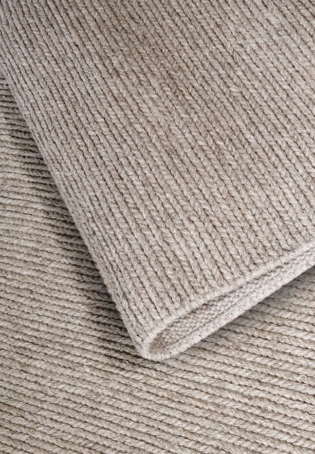 Wollen vloerkleed - Francois Linen/Beige