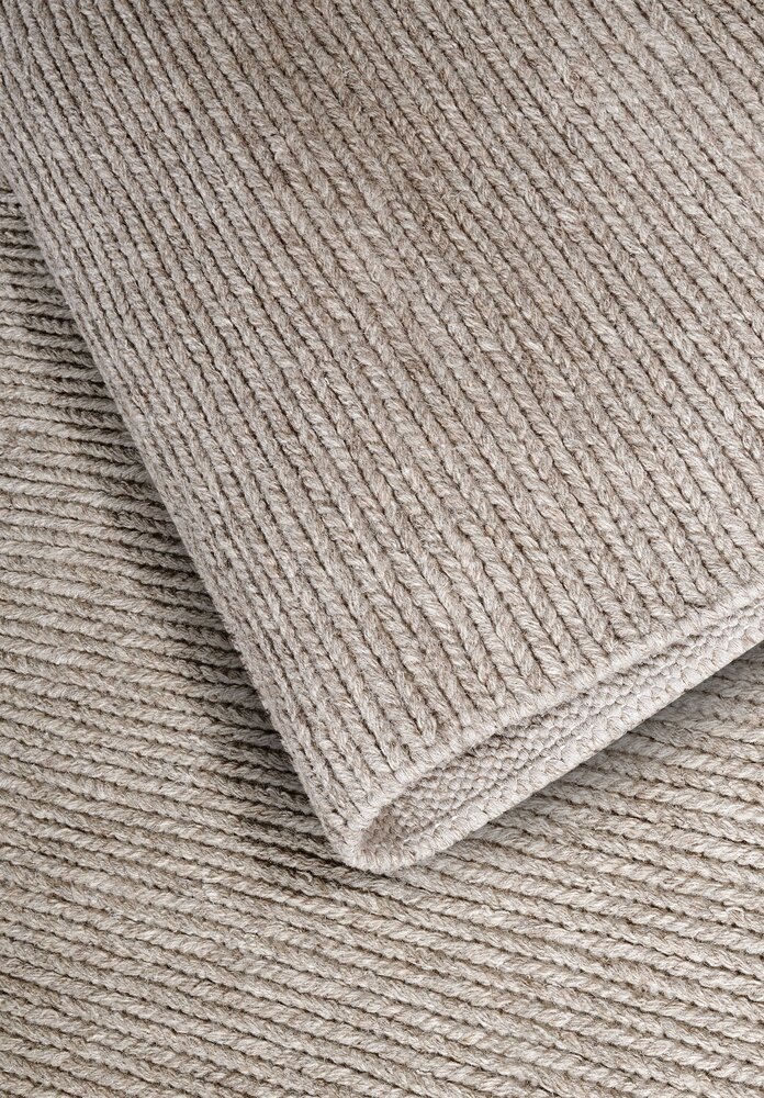 Wollen vloerkleed - Francois Linen/Beige Wollen vloerkleed - Francois Linen/Beige