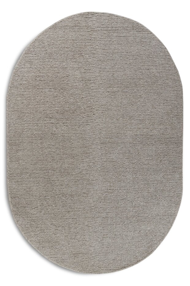 Ovaal wollen vloerkleed - Francois Linen/Beige Ovaal wollen vloerkleed - Francois Linen/Beige