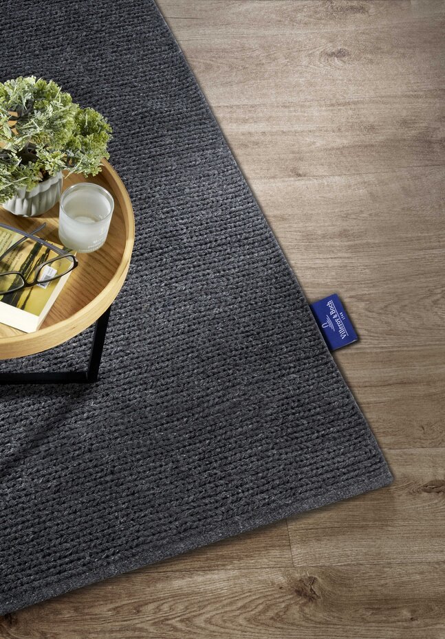 Wollen vloerkleed - Francois Antraciet Wollen vloerkleed - Francois Antraciet