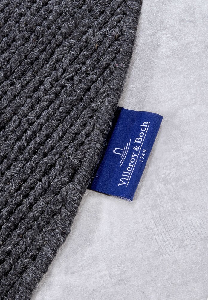 Ovaal wollen vloerkleed - Francois Antraciet Ovaal wollen vloerkleed - Francois Antraciet