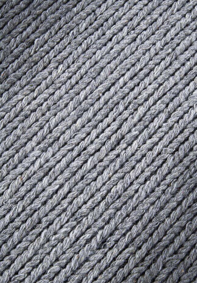 Wollen vloerkleed - Francois Grijs Wollen vloerkleed - Francois Grijs