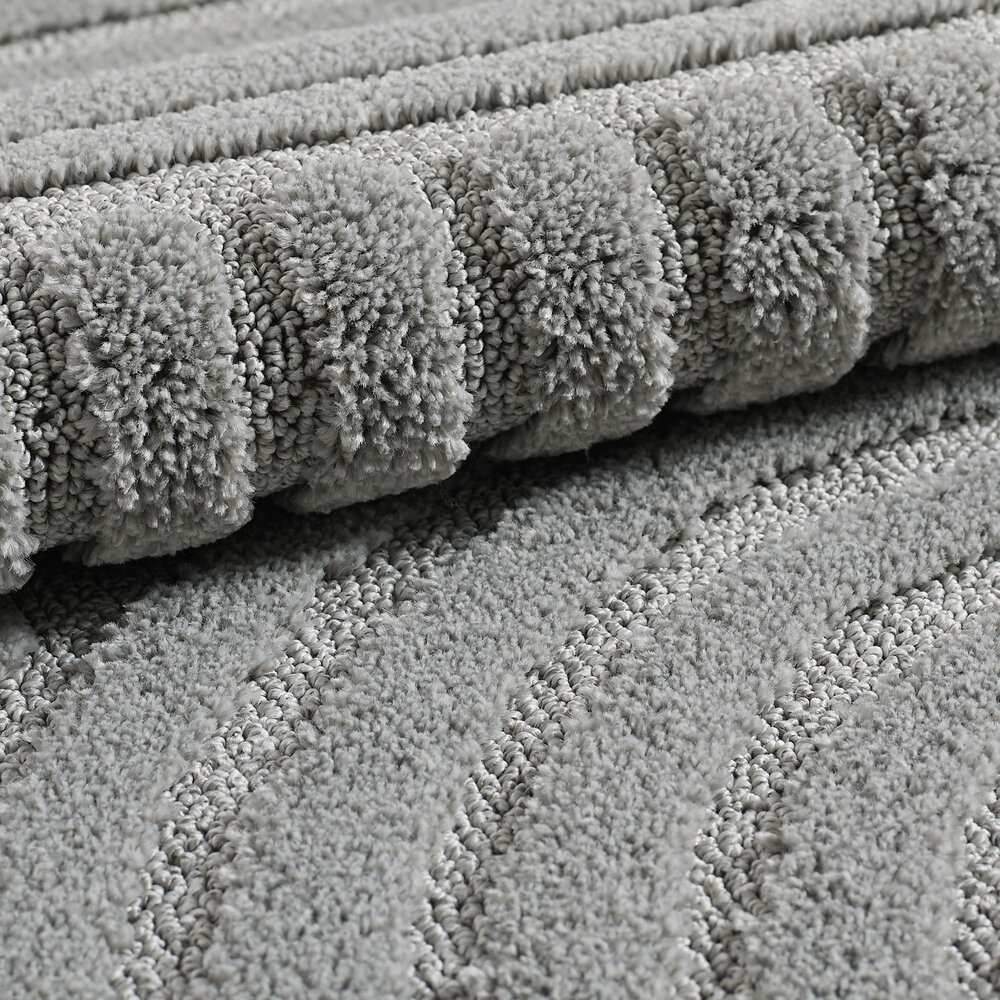 Rond Japandi vloerkleed - Arte Grijs