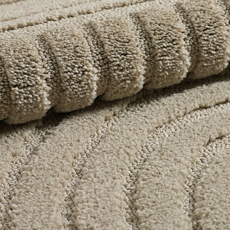 Rond Japandi vloerkleed - Arte Beige