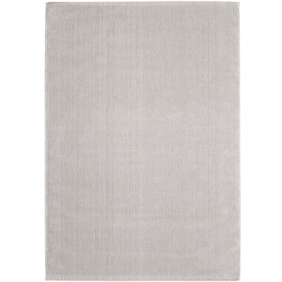 Laagpolig vloerkleed - Gevlochten - Handgeweven Look - Creme Laagpolig vloerkleed - Gevlochten - Handgeweven Look - Creme