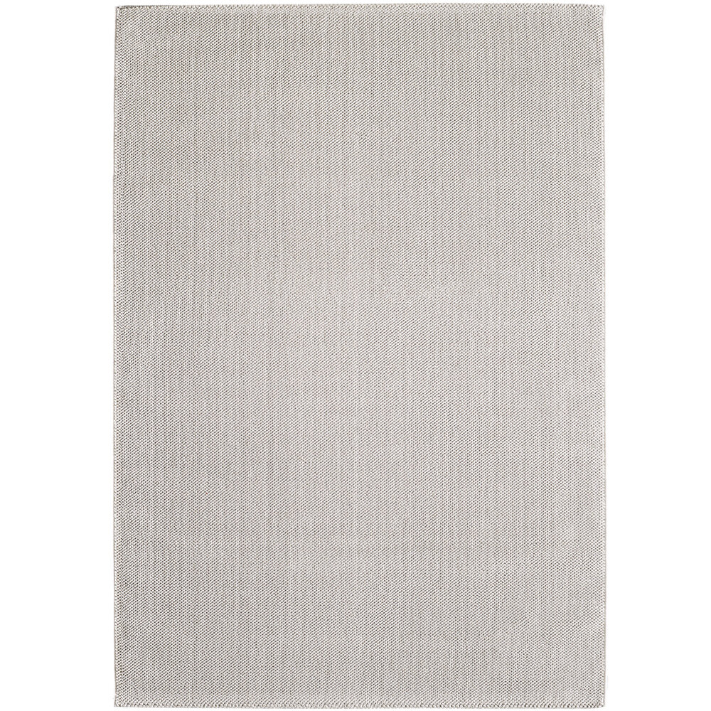 Laagpolig vloerkleed - Gevlochten - Handgeweven Look - Creme Laagpolig vloerkleed - Gevlochten - Handgeweven Look - Creme