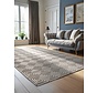 Elle Decoration - Perles laagpolig Tourmaline vloerkleed - Wit / Grijs