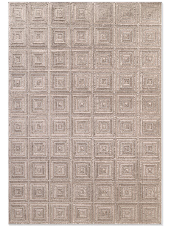 Elle Decoration - Perles laagpolig Tourmaline vloerkleed - Beige / Creme