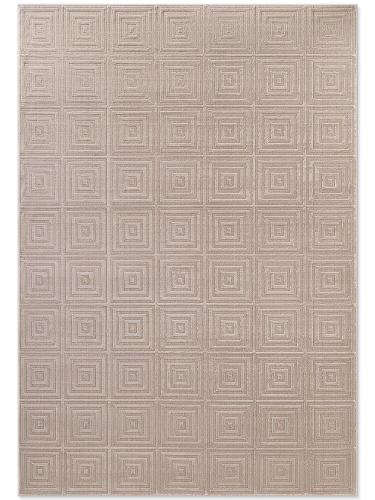 Geometrisch vloerkleed - Perles Tourmaline Beige