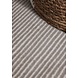 Gestreept vloerkleed - Perles Grijs/Crème Gestreept vloerkleed - Perles Grijs/Crème
