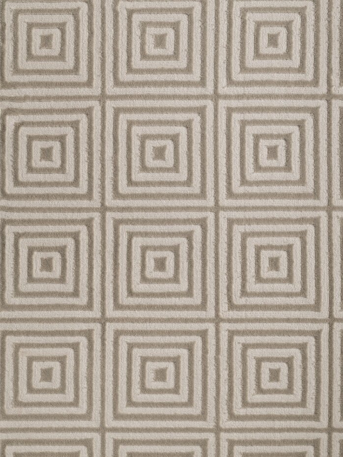 Geometrisch vloerkleed - Perles Tourmaline Creme/Beige Geometrisch vloerkleed - Perles Tourmaline Creme/Beige