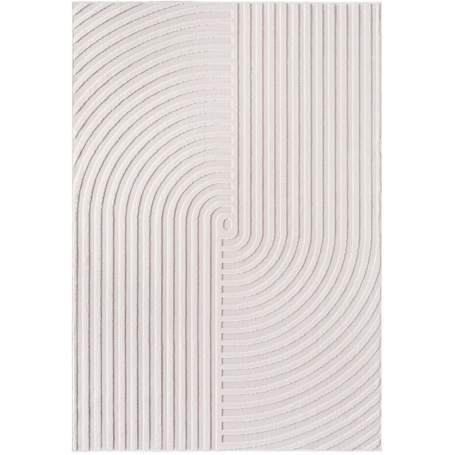 Binnen & Buiten vloerkleed - Zora Arc Design - Creme