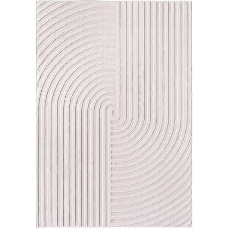 Binnen & Buiten vloerkleed - Zora Arc Design - Creme