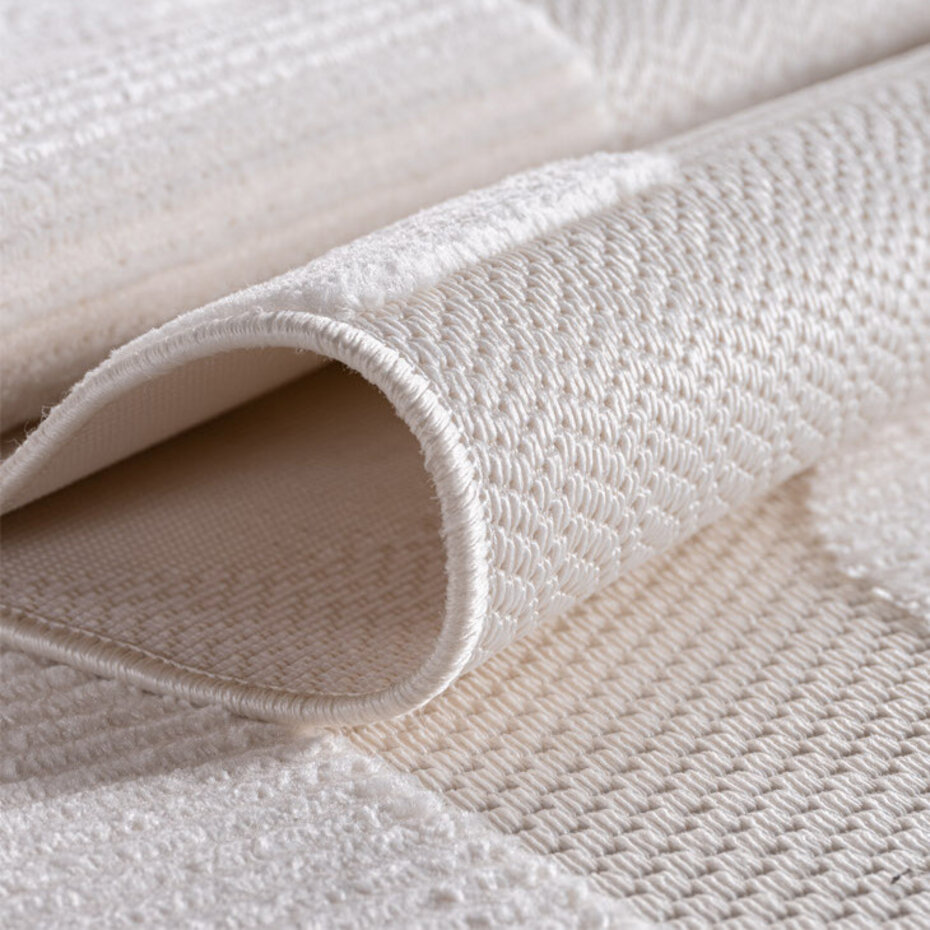 Binnen & Buiten vloerkleed - Zora Geo Shapes - Creme