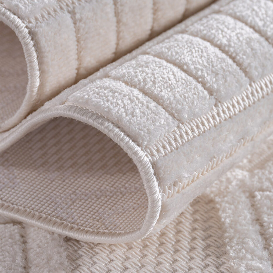Binnen & Buiten vloerkleed - Zora Tribal Design - Creme