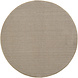 Laagpolig vloerkleed - Gevlochten - Handgeweven Look - Beige Laagpolig vloerkleed - Gevlochten - Handgeweven Look - Beige