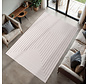 Binnen & Buiten vloerkleed - Zora Parallel Vibes - Creme