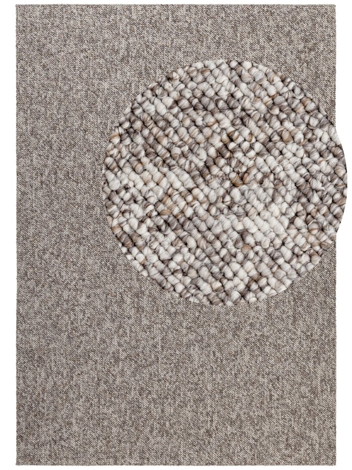 Laagpolig vloerkleed - Rocco Bolletjes Taupe/Multi Laagpolig vloerkleed - Rocco Bolletjes Taupe/Multi