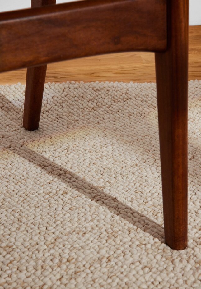 Laagpolig vloerkleed - Rocco Bolletjes Crème Laagpolig vloerkleed - Rocco Bolletjes Crème