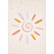 Kindervloerkleed - Bloemen en Zon - Creme Kindervloerkleed - Bloemen en Zon - Creme
