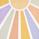 Kindervloerkleed - Zonnestralen - Multi Kindervloerkleed - Zonnestralen - Multi