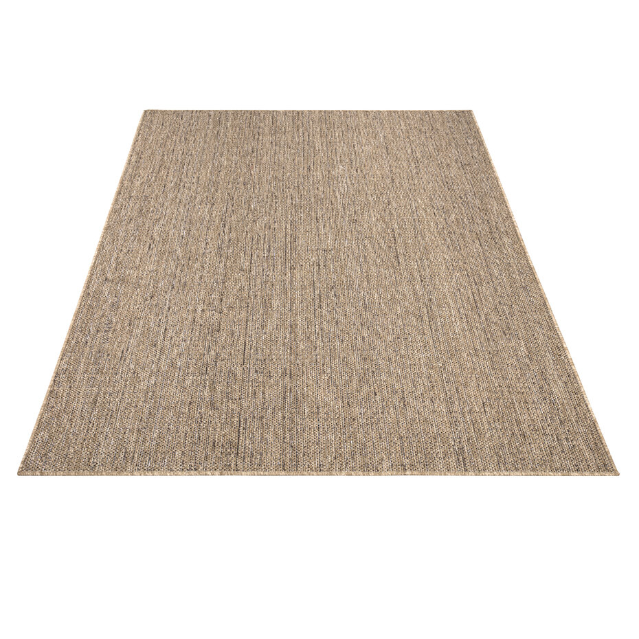 Jute buitenkleed - Aamber Naturel/Zwart