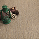 Jute buitenkleed - Aamber Naturel/Zwart Jute buitenkleed - Aamber Naturel/Zwart
