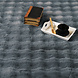 Zacht fluffy vloerkleed - Arinzo Bolletjes Antraciet Zacht fluffy vloerkleed - Arinzo Bolletjes Antraciet