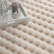Zacht fluffy vloerkleed - Arinzo Bolletjes Crème Zacht fluffy vloerkleed - Arinzo Bolletjes Crème