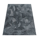 Zacht fluffy vloerkleed - Arinzo Geruit Antraciet Zacht fluffy vloerkleed - Arinzo Geruit Antraciet