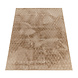 Zacht fluffy vloerkleed - Arinzo Geruit Beige Zacht fluffy vloerkleed - Arinzo Geruit Beige