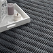 Zacht fluffy vloerkleed - Arinzo Stripes Antraciet Zacht fluffy vloerkleed - Arinzo Stripes Antraciet