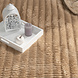Zacht fluffy vloerkleed - Arinzo Stripes Beige Zacht fluffy vloerkleed - Arinzo Stripes Beige