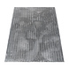 Zacht fluffy vloerkleed - Arinzo Stripes Grijs Zacht fluffy vloerkleed - Arinzo Stripes Grijs