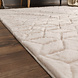 Zacht fluffy vloerkleed - Arinzo Geo Beige Zacht fluffy vloerkleed - Arinzo Geo Beige