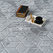 Zacht fluffy vloerkleed - Arinzo Geo Grijs Zacht fluffy vloerkleed - Arinzo Geo Grijs