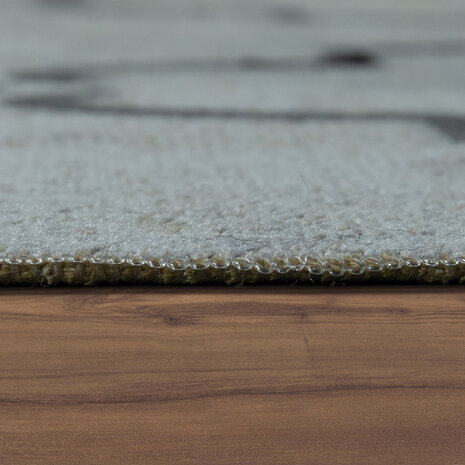 Binnen en Buitenkleed Artalli - Barok Design - Grijs