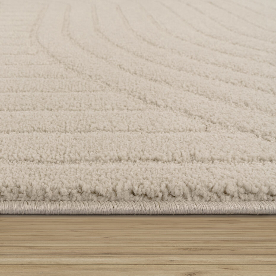 Modern vloerkleed – Aubela Japandi Crème Modern vloerkleed – Aubela Japandi Crème