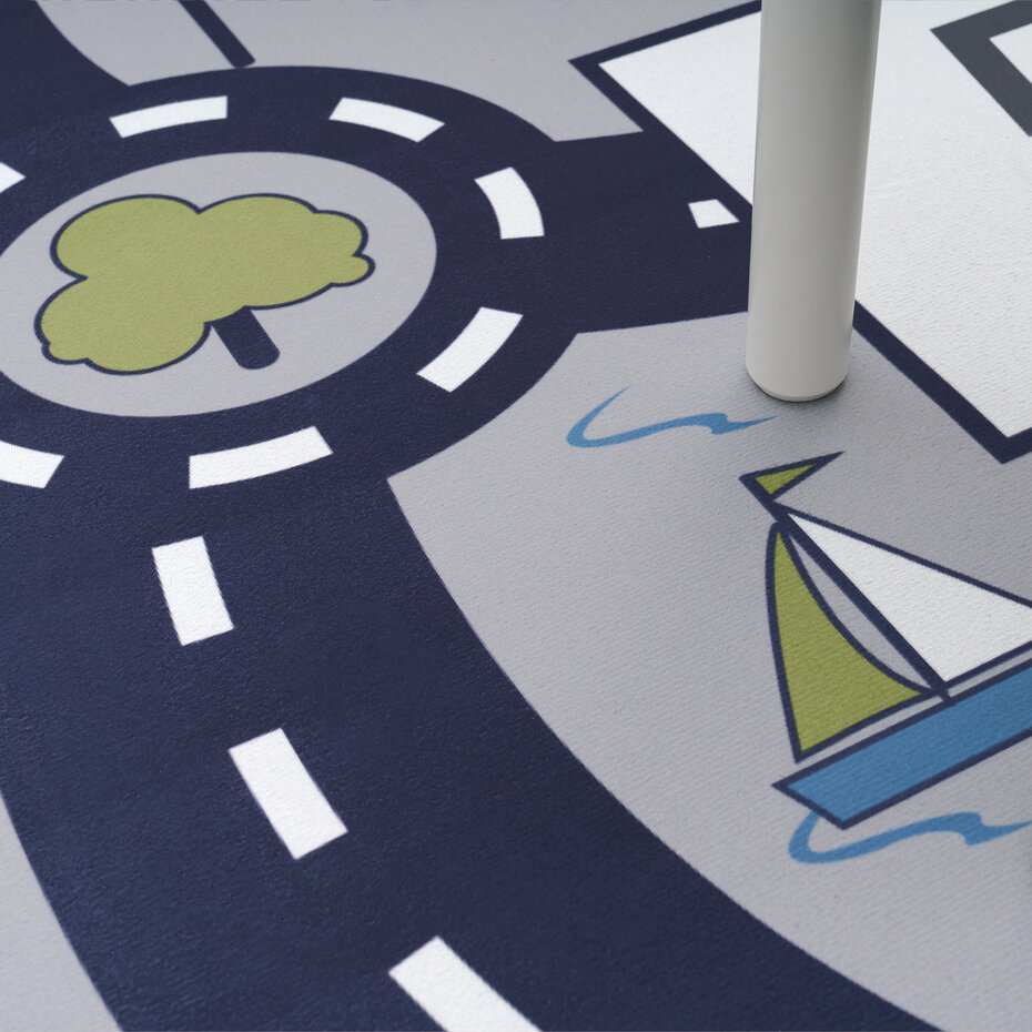 Speelkleed - Binola Hinkelspel Grijs Speelkleed - Binola Hinkelspel Grijs