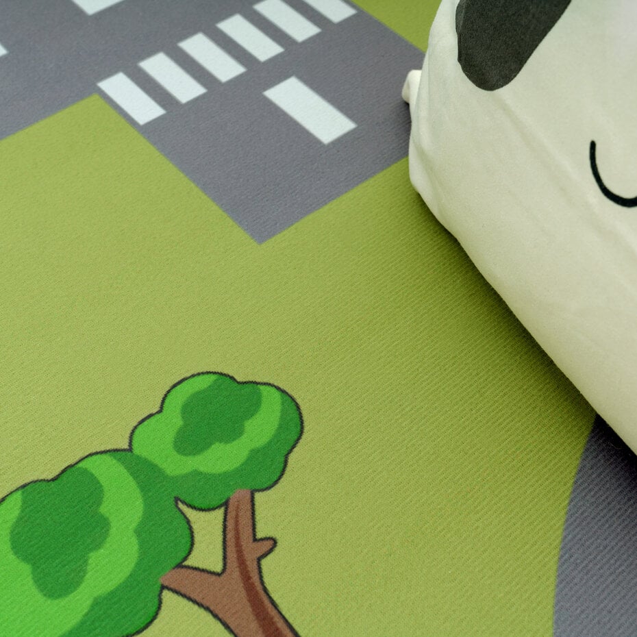 Kindervloerkleed - Binola Speelkleed Groen