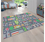 Auto speelkleed - Binola City Grijs