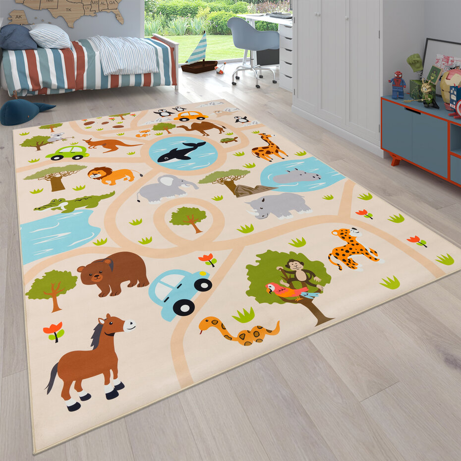 Auto speelkleed - Binola Safari Beige