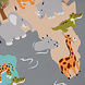 Kindervloerkleed - Binola Globe Grijs Kindervloerkleed - Binola Globe Grijs