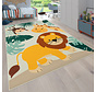 Kindervloerkleed - Binola Safari Kleurrijk